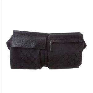 gucci monogram belt bag
